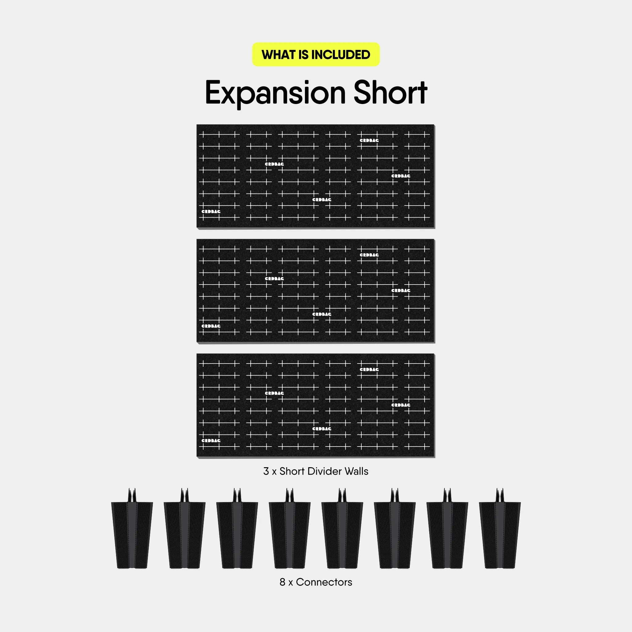 Grid Divide Carry-On Expansion Short
