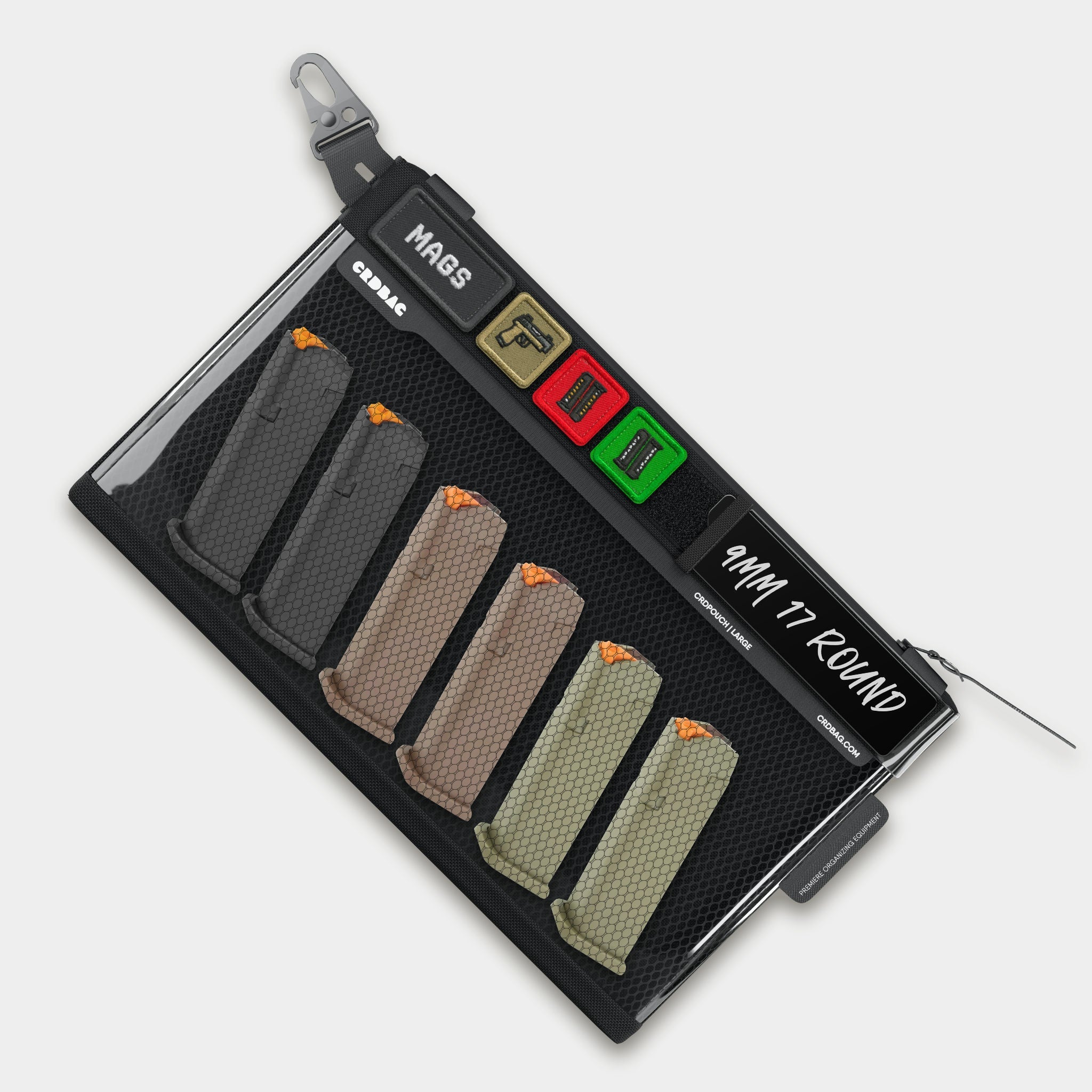 CRDPOUCH Taktischer MOLLE-Organizer Large