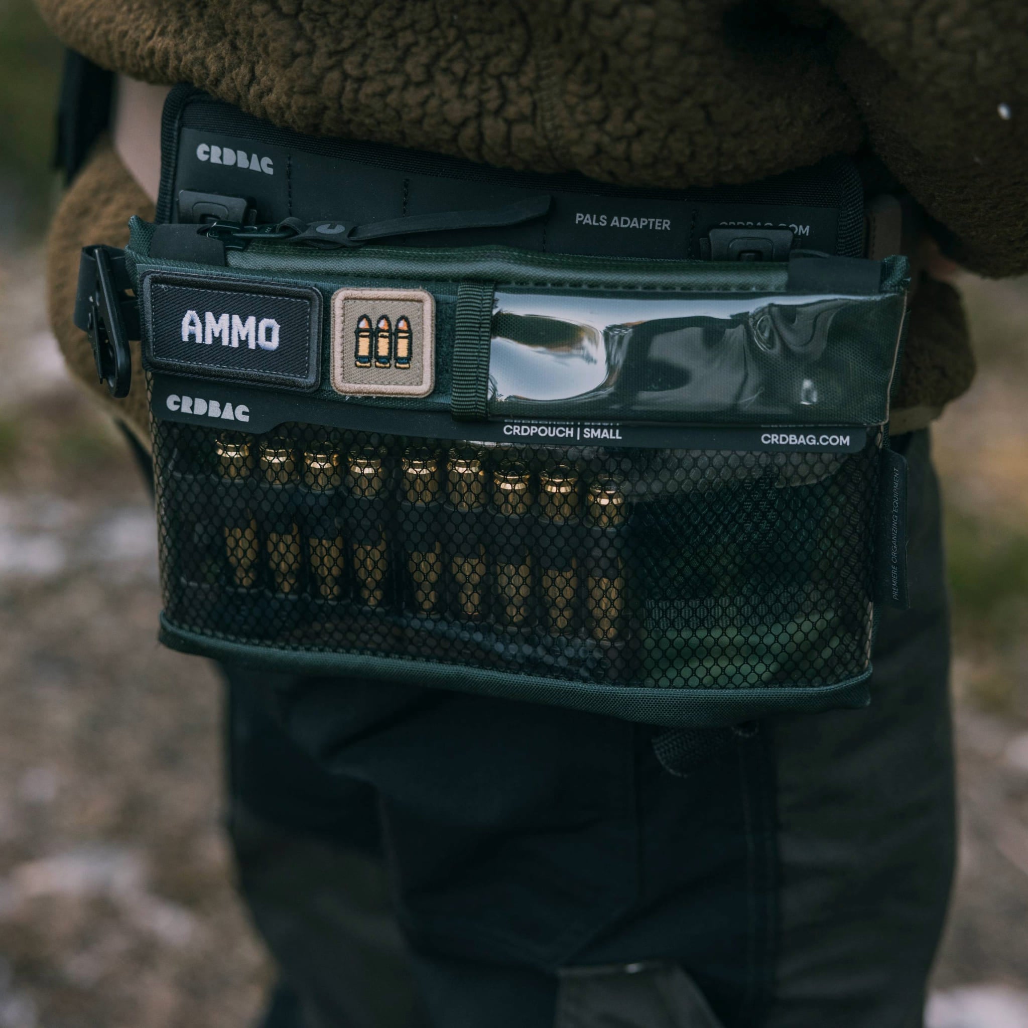 CRDPOUCH Taktischer MOLLE-Organizer Small